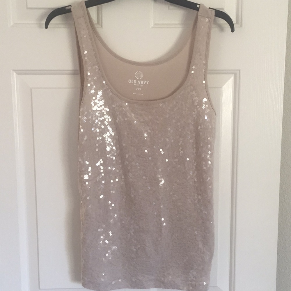 SOLD 🅿️🅿️Women’s Sequin Tank Top